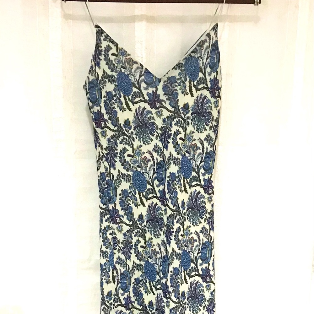 Only Me Laura Aime floral spaghetti midi dress